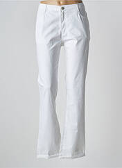 Jeans coupe droite blanc YOULINE pour femme seconde vue