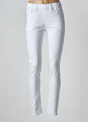 Jegging blanc QUATRE VINGT JOURS pour femme seconde vue