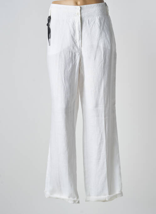 Pantalon droit blanc OLSEN pour femme