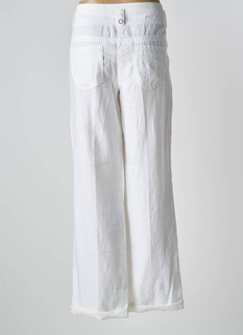 Pantalon droit blanc OLSEN pour femme