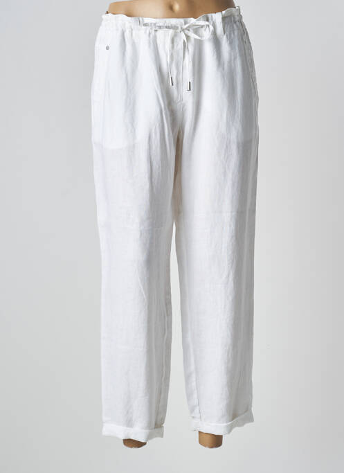 Pantalon droit blanc OLSEN pour femme