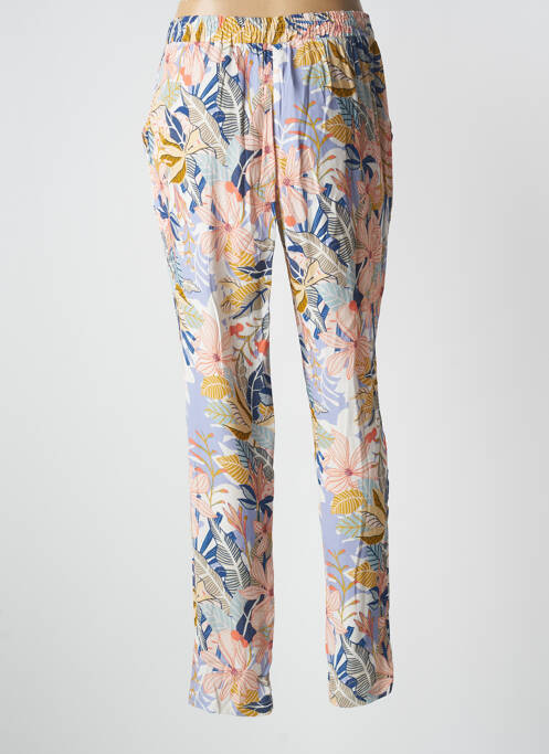 Pantalon droit bleu LE PETIT BAIGNEUR pour femme