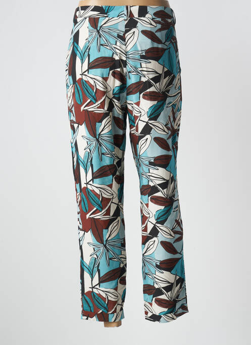 Pantalon droit bleu PAZ TORRAS pour femme