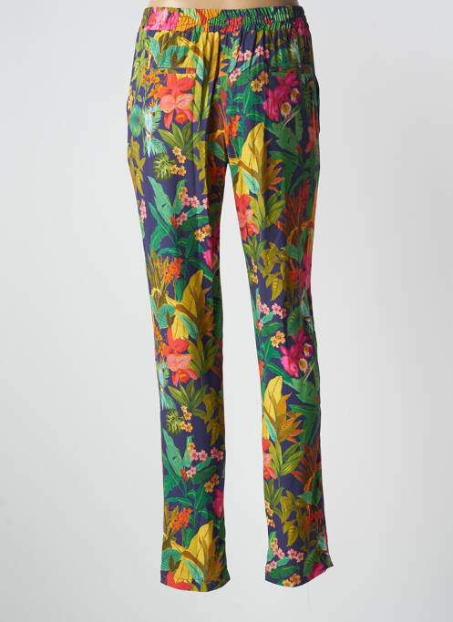 Pantalon droit vert LE PETIT BAIGNEUR pour femme