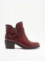 Bottines/Boots rouge CARMELA pour femme seconde vue