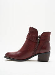 Bottines/Boots rouge CARMELA pour femme seconde vue