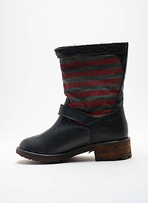 Bottines/boots matière lisse talon plat jusqu'à 3cm noir FREEMAN T.PORTER femme