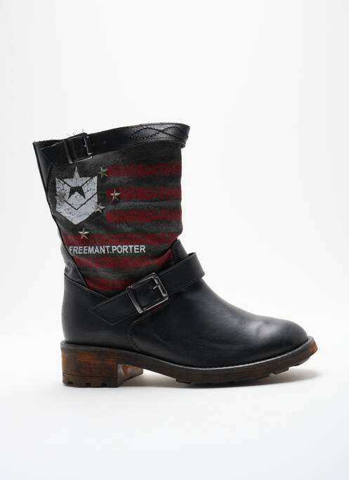 Bottines/Boots noir FREEMAN T.PORTER pour femme