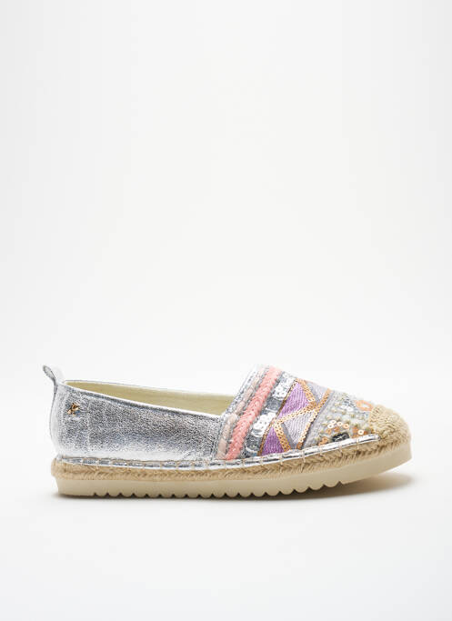 Espadrilles argent REFRESH pour femme