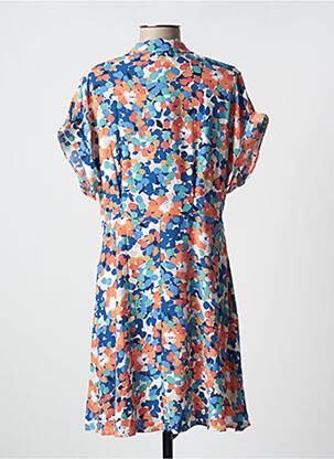 Robe courte manches courtes manches courtes bleu MOLLY BRACKEN femme