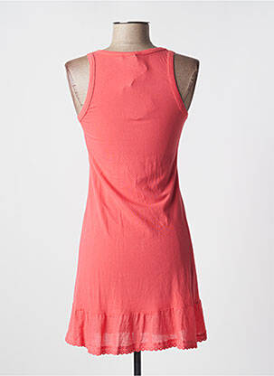 Robe mi-longue sans manche sans manche rose PAKO LITTO femme