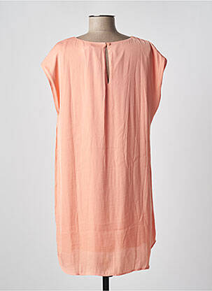 Robe courte manches courtes manches courtes orange LPB femme