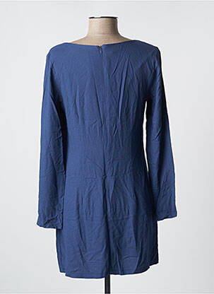 Robe courte manches longues manches longues bleu PAKO LITTO femme