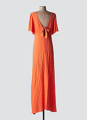 Robe longue orange LPB pour femme seconde vue