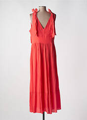 Robe longue orange MOLLY BRACKEN pour femme seconde vue