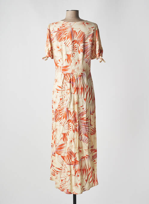 Robe longue beige LPB pour femme