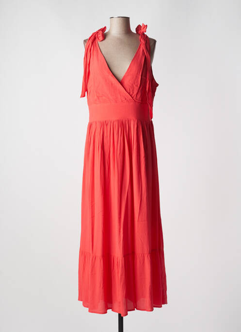 Robe longue orange MOLLY BRACKEN pour femme