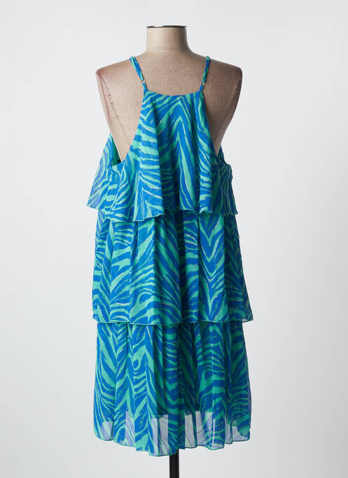 Robe mi-longue bleu LILI SIDONIO pour femme