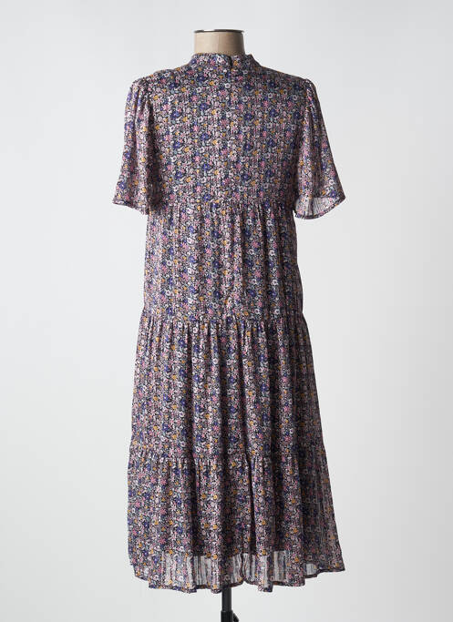 Robe mi-longue noir MOLLY BRACKEN femme