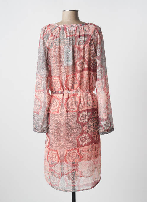 Robe mi-longue rose FRANSA pour femme