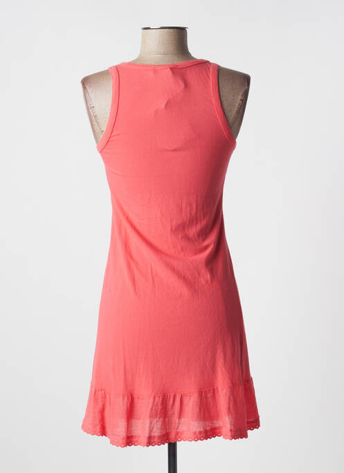 Robe mi-longue rose PAKO LITTO pour femme