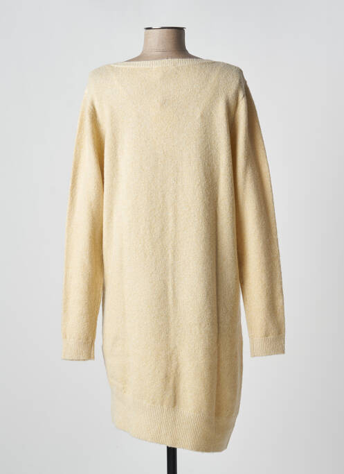 Robe pull beige LPB pour femme
