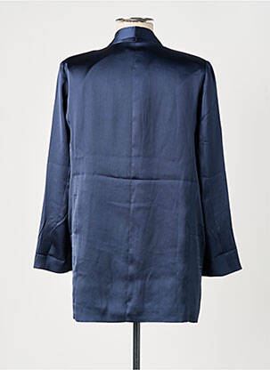 Veste casual coupe droite bleu LPB femme