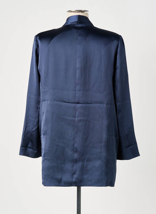 Veste casual coupe droite bleu LPB femme