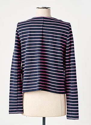 Veste casual col rond bleu VERO MODA femme