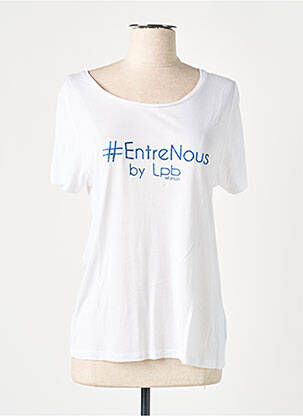 T-shirt manches longues manches longues blanc LES P'TITES BOMBES femme