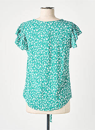 Chemisier manches courtes manches courtes vert MOLLY BRACKEN femme