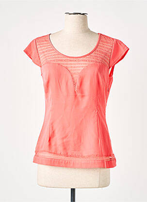 Top manches courtes manches courtes orange LES P'TITES BOMBES femme