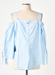 Blouse bleu KHUJO pour femme seconde vue