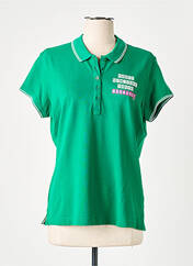 Polo vert KAPITALES pour femme seconde vue