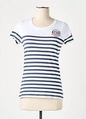 T-shirt blanc KAPITALES pour femme seconde vue