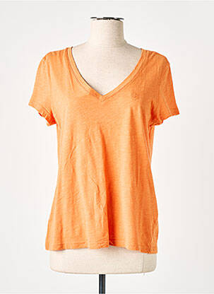 T-shirt orange FREEMAN T.PORTER pour femme