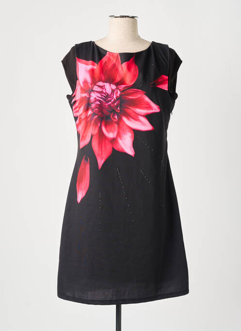 Robe courte sans manche sans manche noir DESIGUAL femme