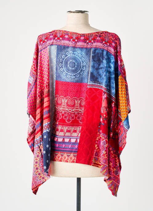 Blouse rouge DESIGUAL pour femme