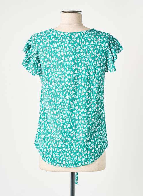 Chemisier manches courtes manches courtes vert MOLLY BRACKEN femme