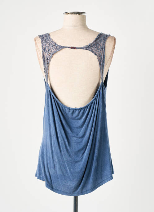 Débardeur bleu KHUJO pour femme