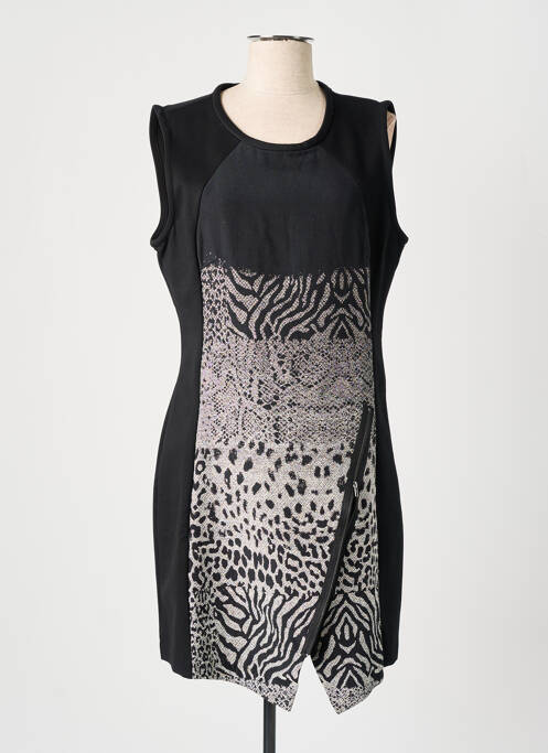 Robe courte noir DESIGUAL pour femme