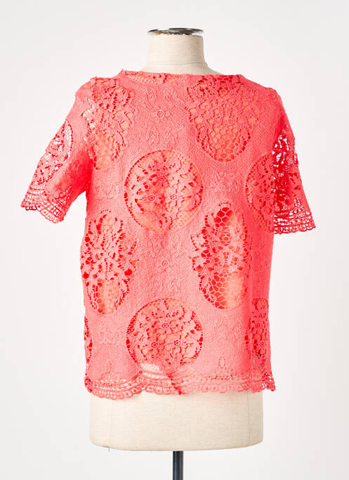 Top orange DESIGUAL pour femme