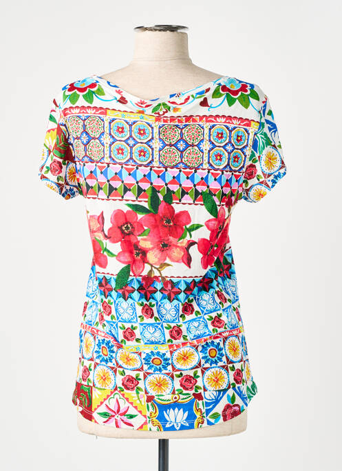 T-shirt rouge DESIGUAL pour femme