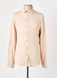 Chemise manches longues manches longues beige FRILIVIN homme
