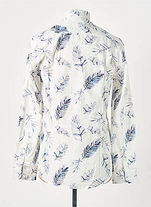 Chemise manches longues manches longues bleu KHARMA homme