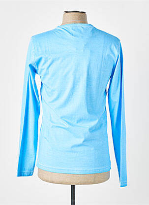 T-shirt coupe cintrée manches longues bleu HOPENLIFE homme