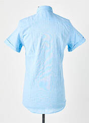 Chemise manches courtes bleu clair HOPENLIFE pour homme seconde vue