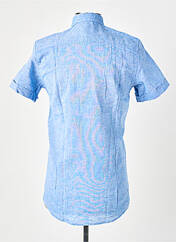 Chemise manches courtes bleu fonce HOPENLIFE pour homme seconde vue