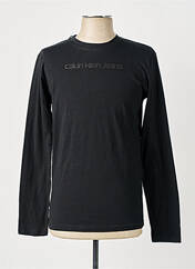 T-shirt noir CALVIN KLEIN pour homme seconde vue