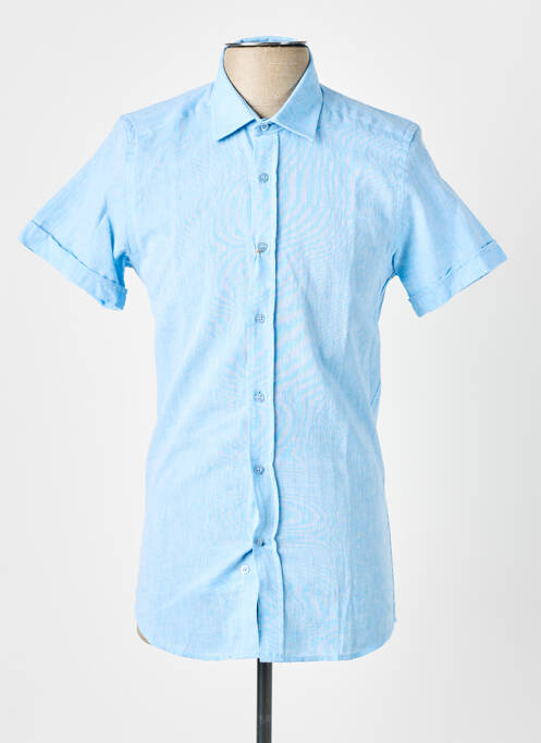 Chemise manches courtes bleu clair HOPENLIFE pour homme